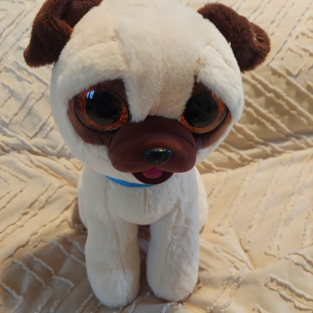 Zuru Pets Alive Pooping Puppy  Interactive Pug Plush Toy